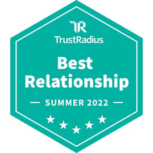 Best of Relationship Badge - TrustRadius