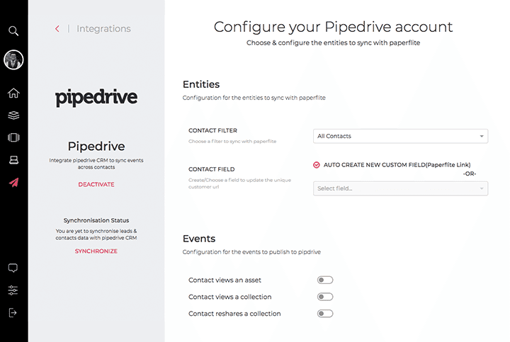 We have now integrated with Pipedrive and that means there are newer ways to supercharge your sales process