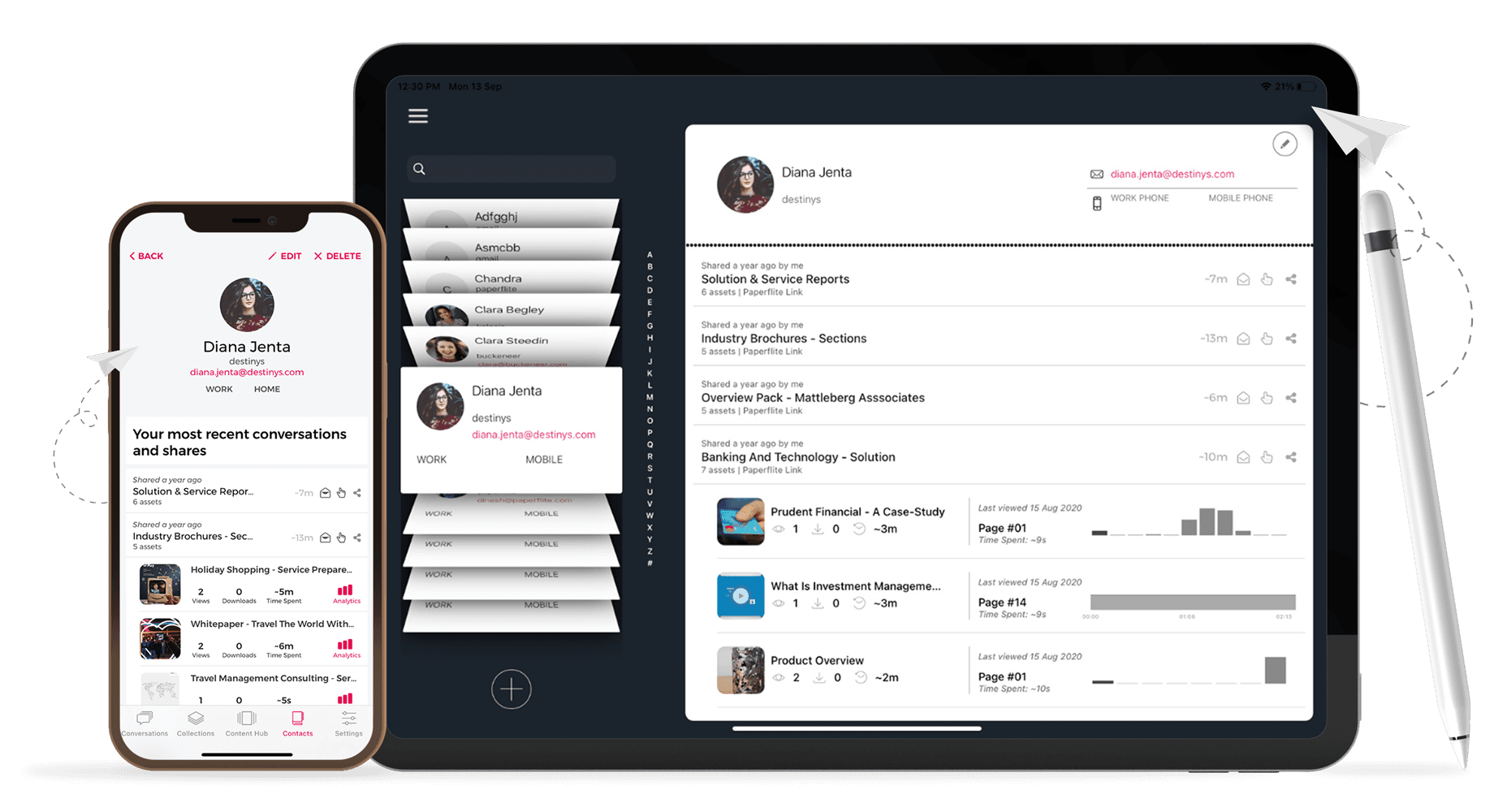user engagement on the paperflite iphone and ipad app