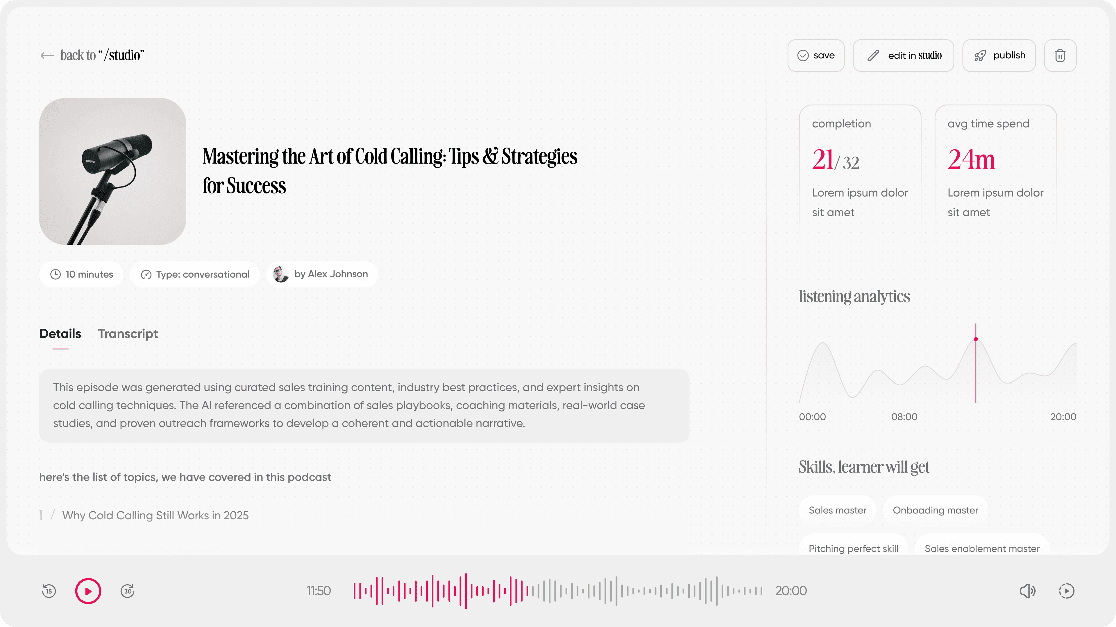 heysales AI Podcasts